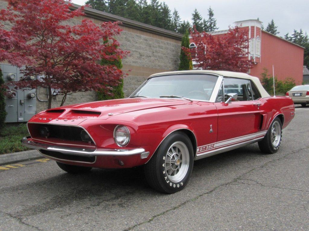 1968 Ford Mustang Shelby Cobra GT 350 Convertible Concours (1 of 404)