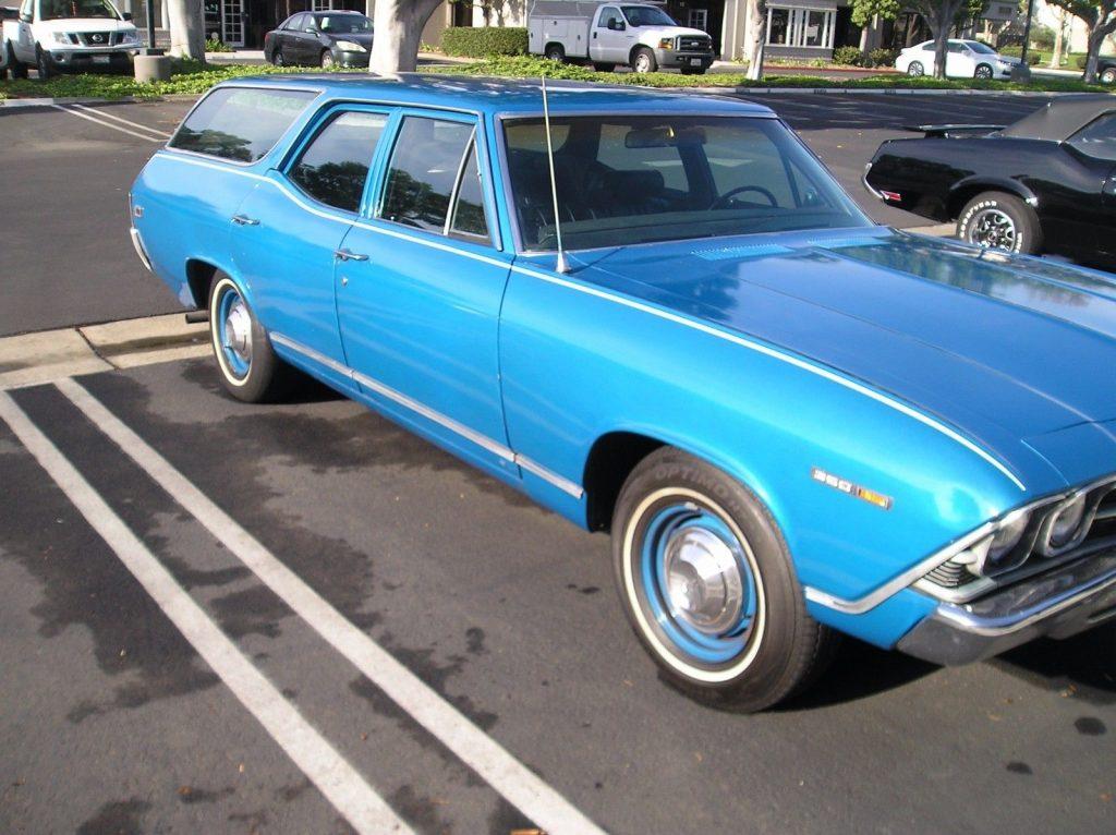 1969 Chevrolet Chevelle Concours Wagon Original California Survivor