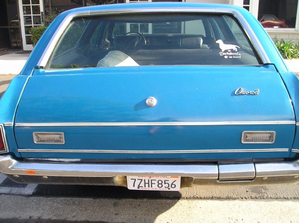 1969 Chevrolet Chevelle Concours Wagon Original California Survivor