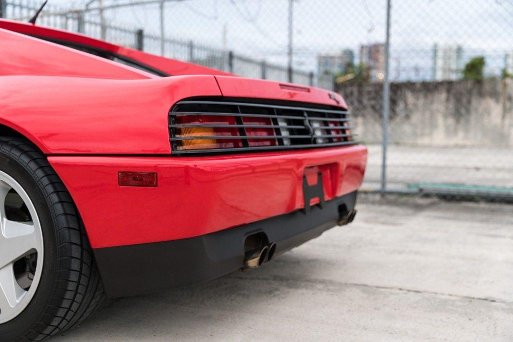 1990 Ferrari 348 TS, 7,100 Original Miles, Concours Quality