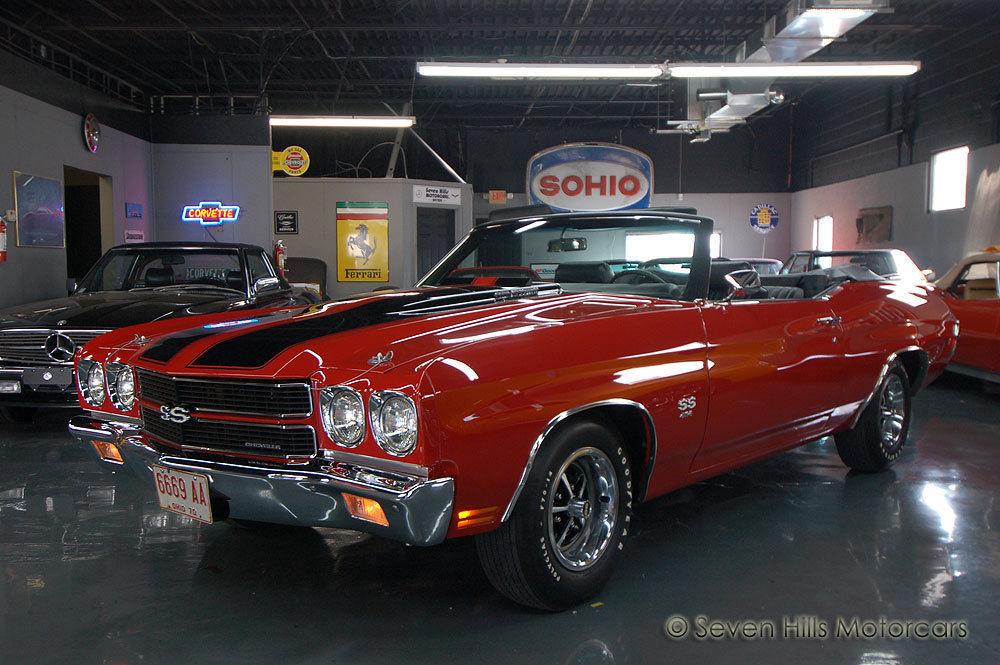 1970 Chevrolet Chevelle Convertible LS6 454 SS Frame Off Concours Restoration