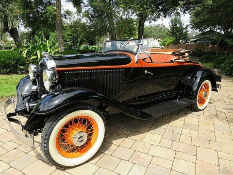 1932 Plymouth PB Roadster AACA Grand National Winner Rare Collegiate Model! for sale